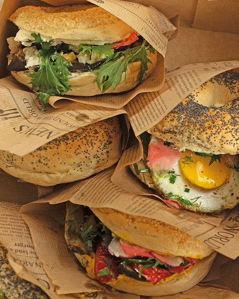 Bagel-Boxen zum Catering