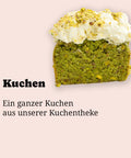 Kuchen-Box zum Abholen bei Café Adeli Köln: Ganzer Kuchen aus der täglichen Auswahl der hauseigenen Kuchentheke